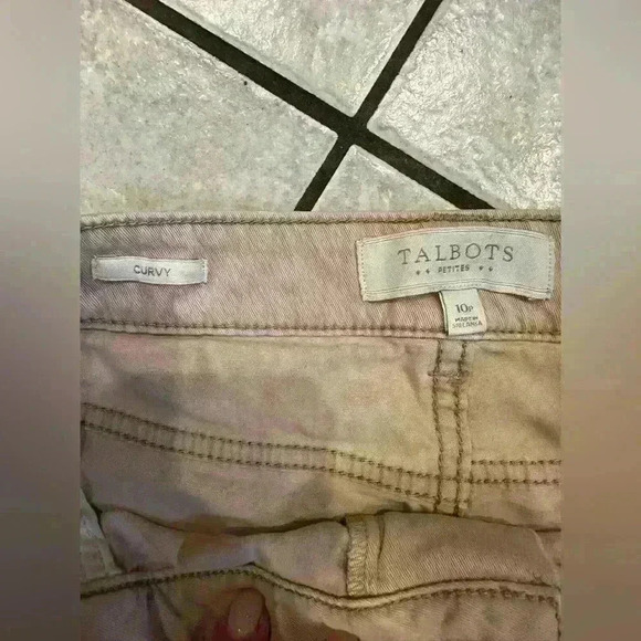 Talbot’s Five Pocket Capri Pants Size 10P - Picture 3 of 3